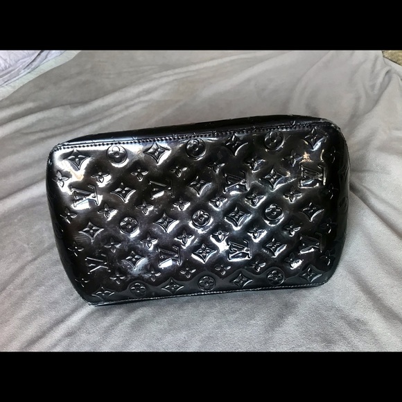 LV Dark Brown Patent Leather Tote - Picture 2 of 7